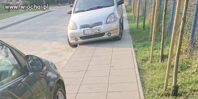 Parkowanie w Lublinie lvl skończony idiota