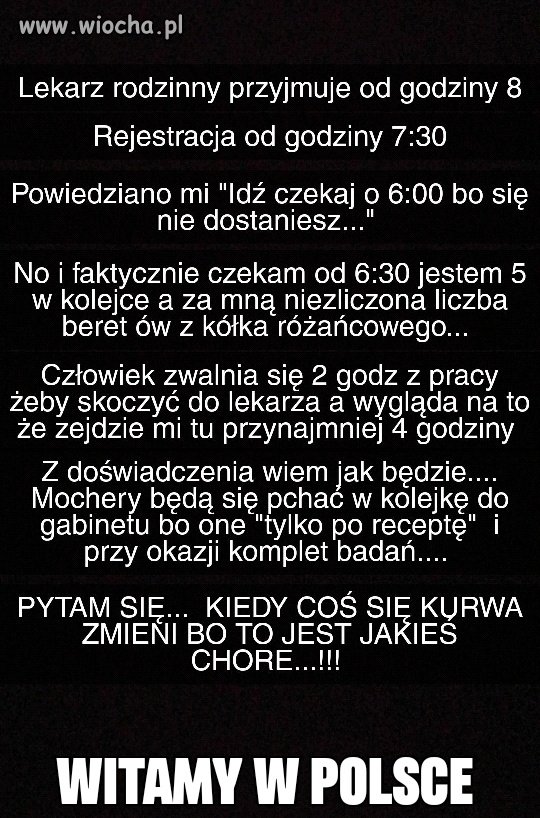 Witamy w Polsce