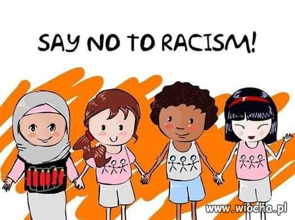 No to racism