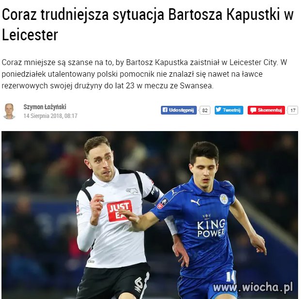 Kolejny zmarnowany młody polski talent