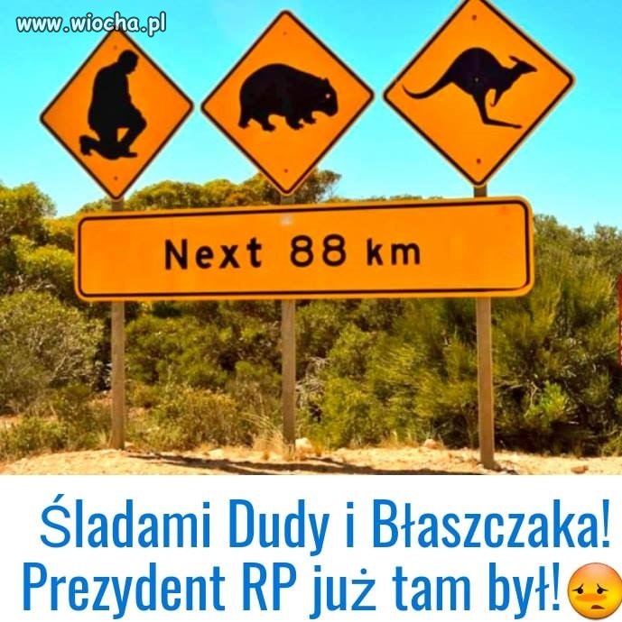 Już tam był