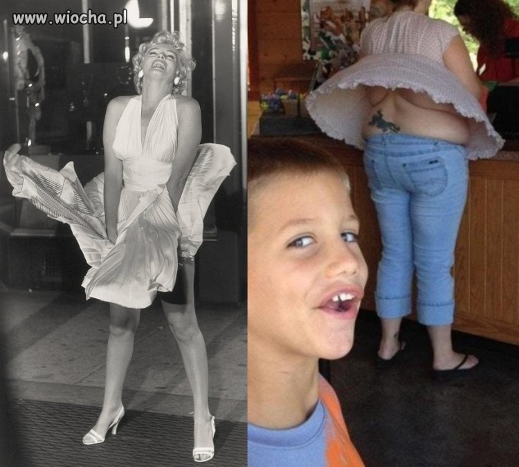 Marilyn kiedyś i dziś