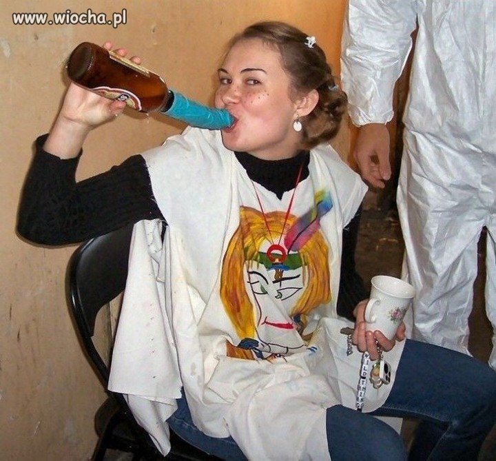 Przez smoczek
