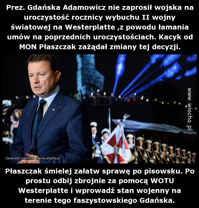 Frei Stadt Danzing ośmiela się wyłamać spod władzy Pisu