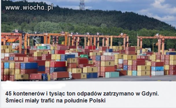 Szyszko drzewa sprzedał, a Polskę śmieciami zayebał...