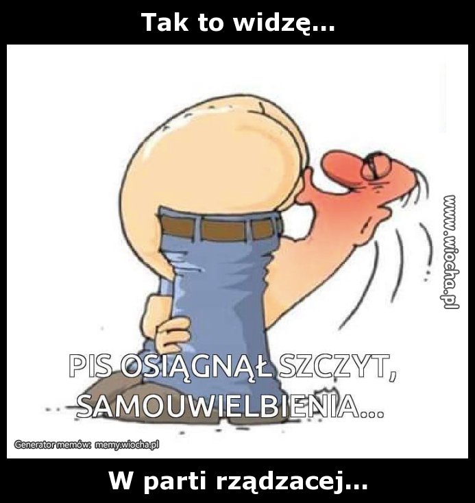 Tak to widzę...