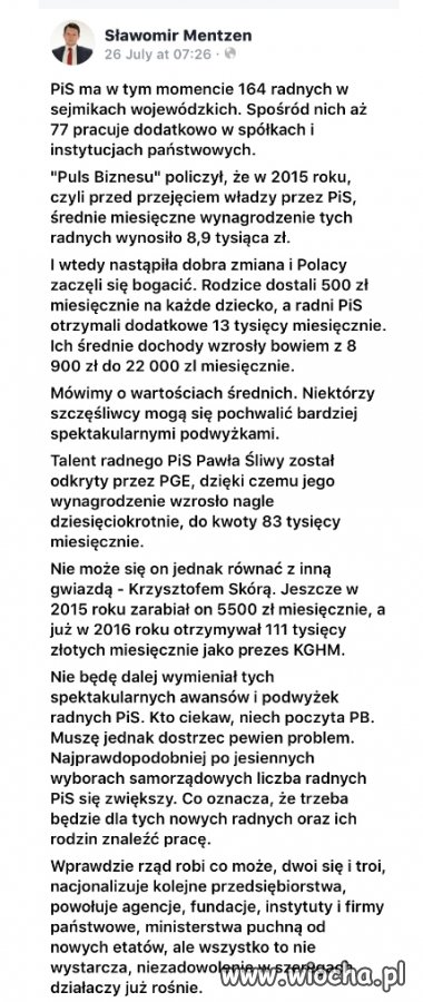 ,, Nie ma różnicy między PO, a PIS...