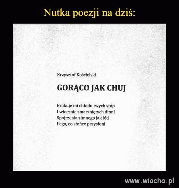 Kącik poezji