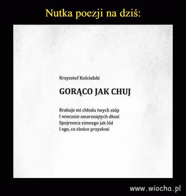 Kącik poezji