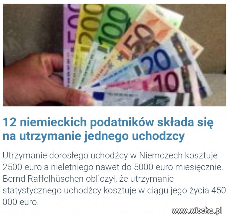 Lewackie bydło wypomina 500+