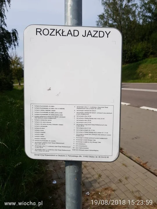 Autobusów aż gęsto