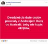 Co za oszczędność, miało być 40 0sób