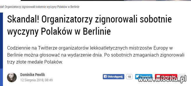 Jak zwykle Niemcy! najpierw specjalnie zła godzina