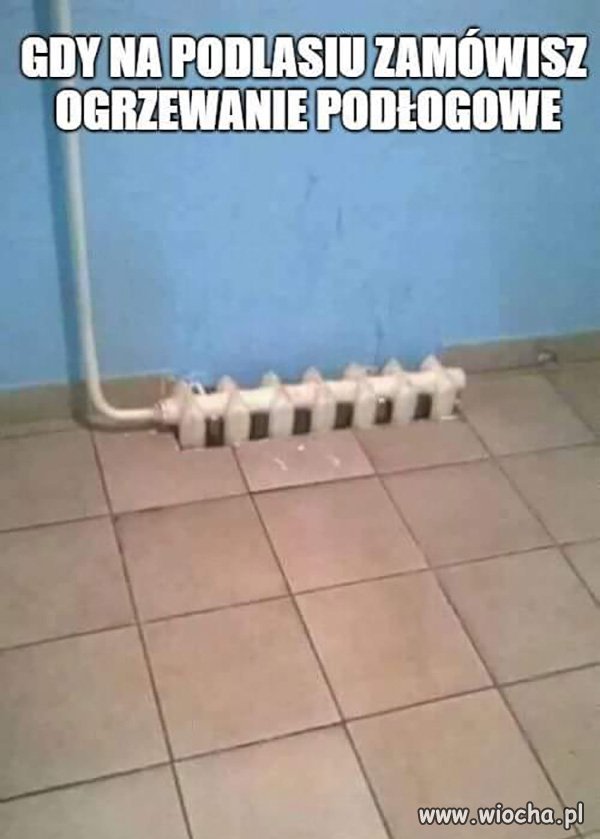 Ogrzewanie podłogowe