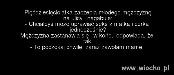 Można się strasznie