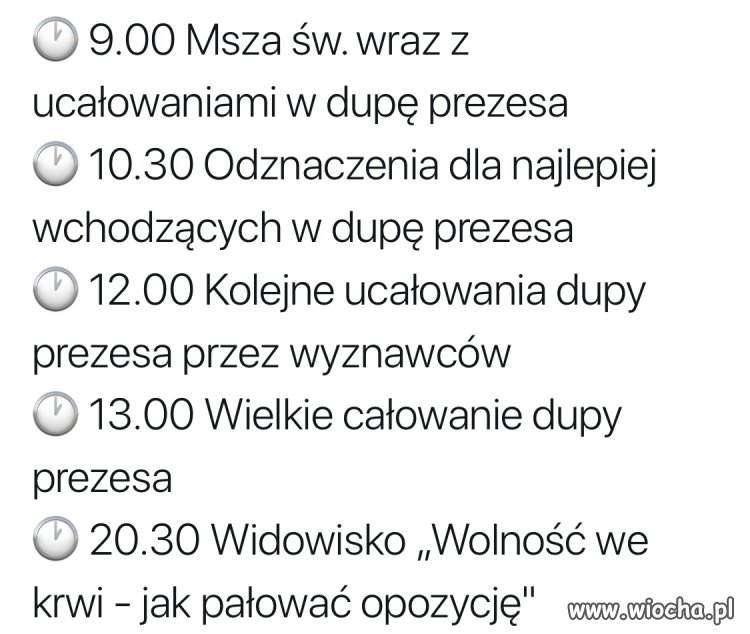 Program obchodów 15 sierpnia