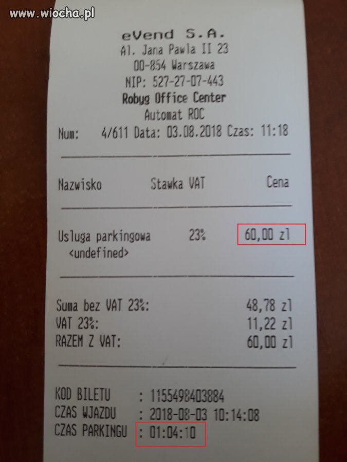Nawet nie był strzeżony...