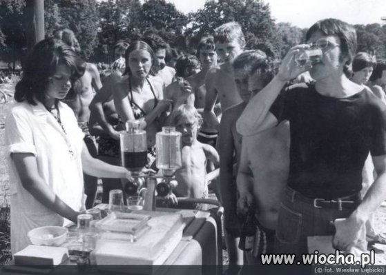 Dawniej w upały tak gasiło się pragnienie