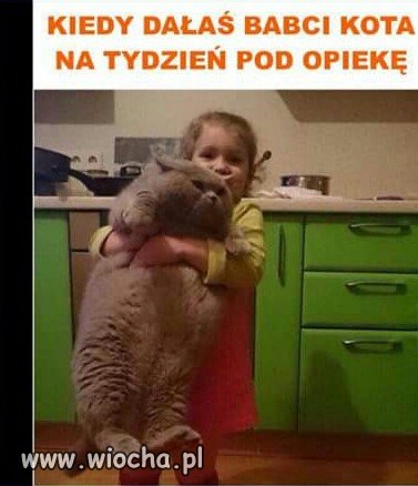 Dzieci też u babć tyją.
