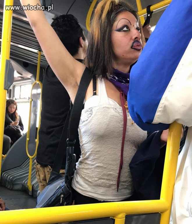 Ten strumień w podróży.