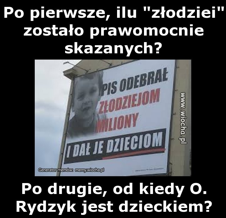 Po pierwsze, ilu "złodziei" zostało