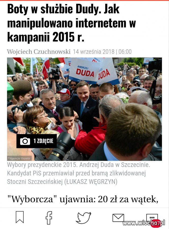 Tak się wygrywa wybory. Trole do roboty... 