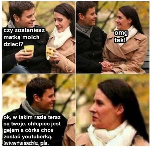 Bo facet to potrafi się ustawić.