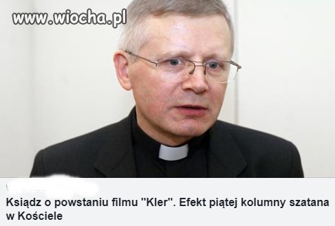 Hasło dla moherów aby zacząć odprawiać 