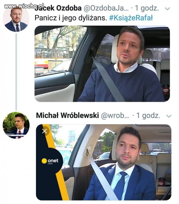 Chciał błysnąć