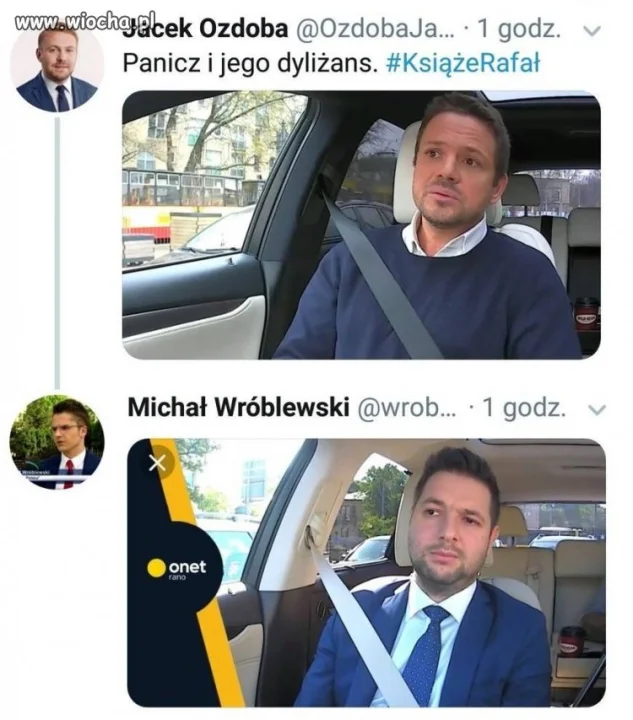 Chciał błysnąć