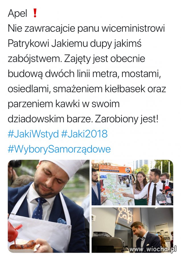 Gorąca prośba i apel 