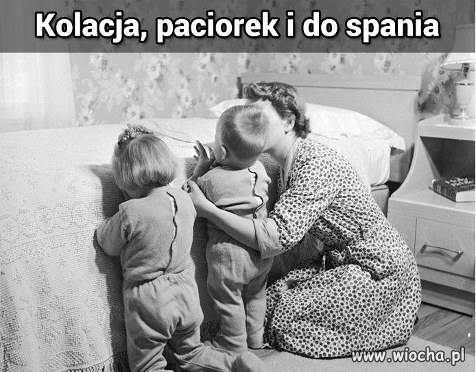 I każdy szedł spać