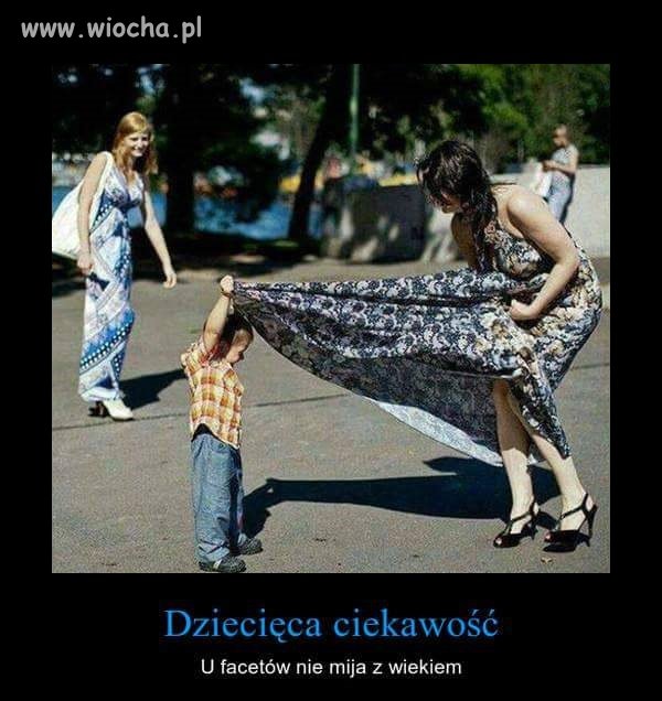 Dziecięca ciekawość