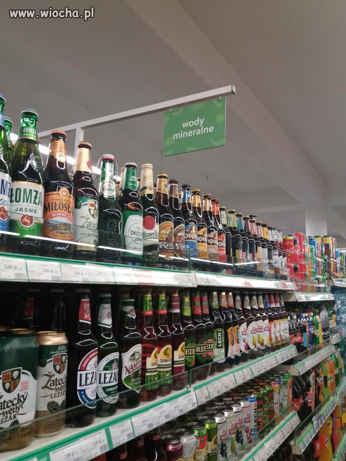 Tymczasem w pewnej znanej sieci marketów