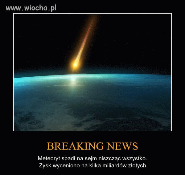 Z ostatniej chwili