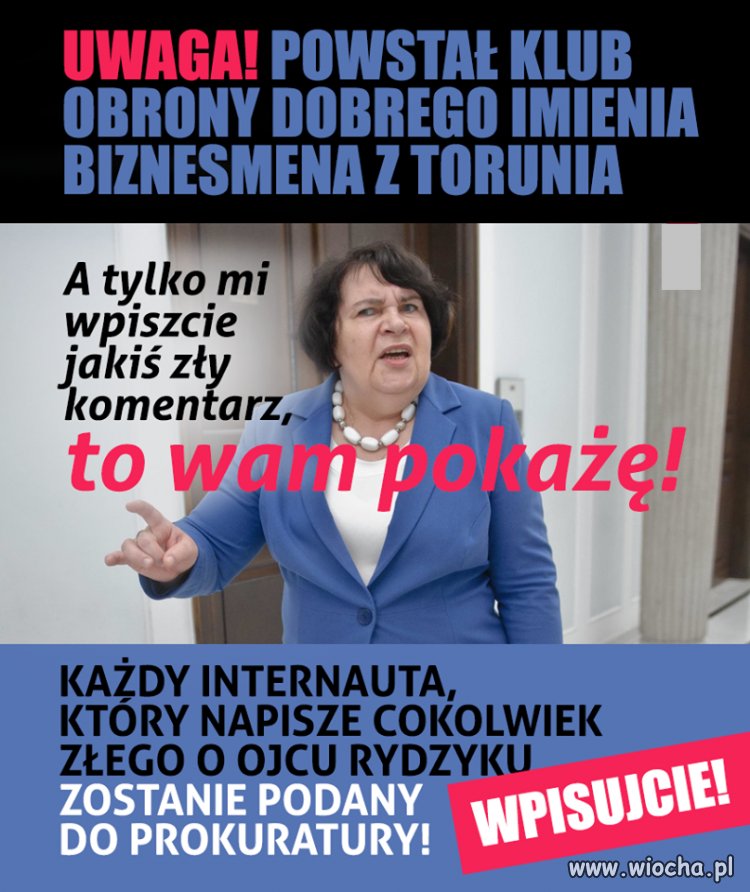 Oj, już się boję ...