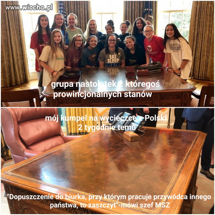 Minister czaputowicz tak się zaszczycił wizytą ...