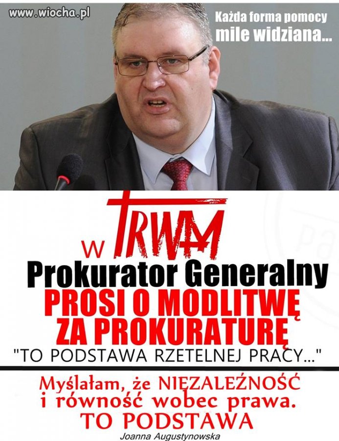 Jakie "rządy" taka prokuratura ...