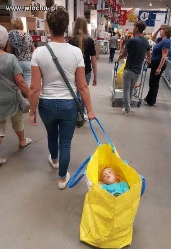 Z mamą na zakupach