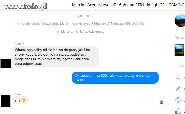 Janusz chce laptopa