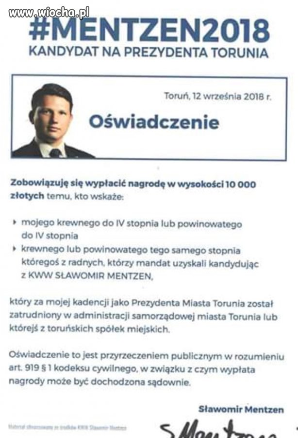 Nepotyzm w państwowych urzędach.