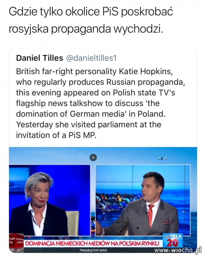 Rosyjska propaganda w TVPis 