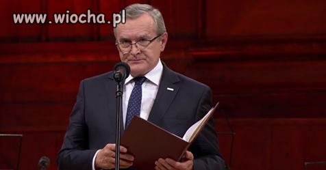 Min.Gliński odczytał list prez. Kaczyńskiego