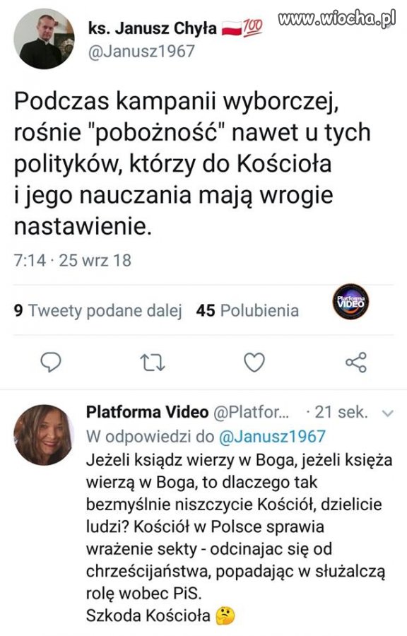 U mnie ta pobożność