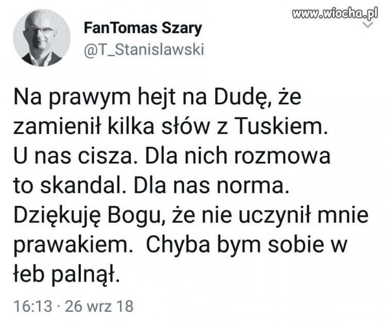 Sam sobie w łeb