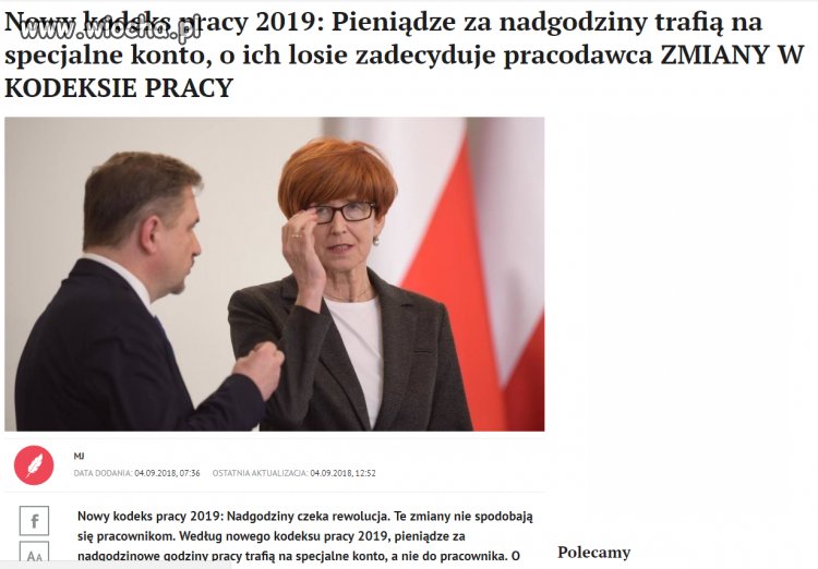 Za dużo pracujesz...