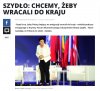 A sama chce "uciekać" do PE 