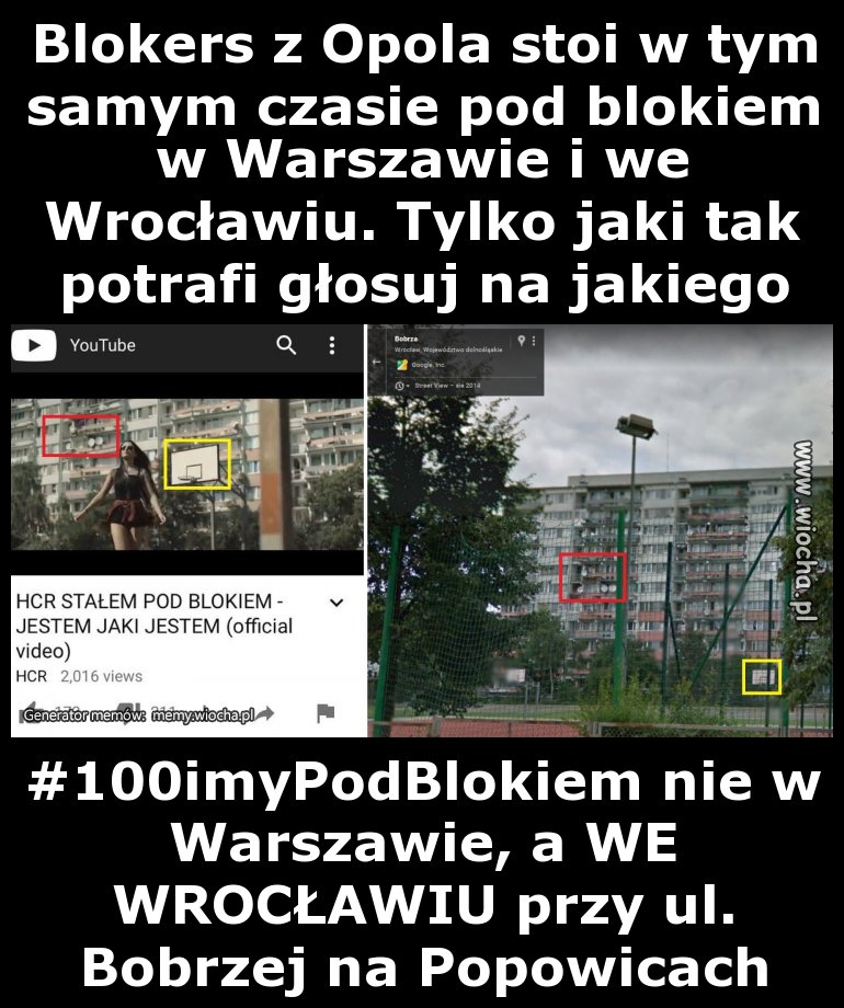 Blokers z Opola stoi w tym samym czasie pod