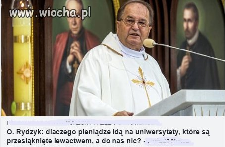 Zostawić KUL i szkołę ojca Tadzia