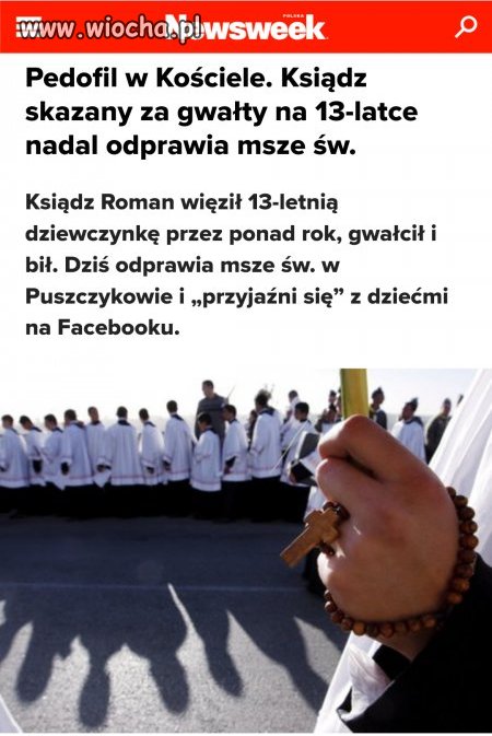Pedofil w kościele